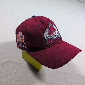 Vintage 1996 Starter Colorado Avalanche Stanley Cup Champions Hat 90s Sz 7 1/8